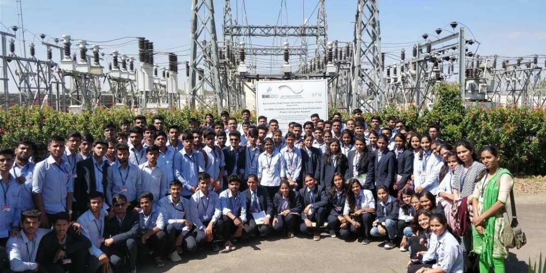 Industrial Visit Shirsuphal Solar Power Station